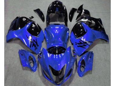 2008-2019 Gloss Blue and Black Suzuki GSXR 1300 Motorcycle Fairings