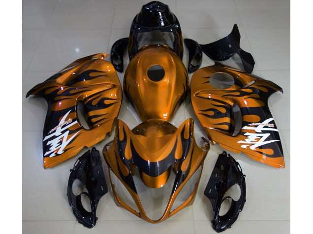2008-2019 Gloss Orange & Black Suzuki GSXR 1300 Motorcycle Fairings 2008-2019 Gloss Orange & Black Suzuki GSXR 1300 Motorcycle Fairings