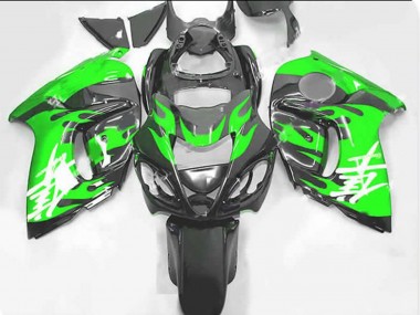 2008-2019 Green and Grey Suzuki GSXR 1300 Motorcycle Fairings