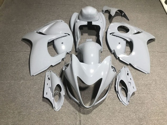 2008-2019 Light Grey Suzuki GSXR 1300 Motorcycle Fairings 2008-2019 Light Grey Suzuki GSXR 1300 Motorcycle Fairings