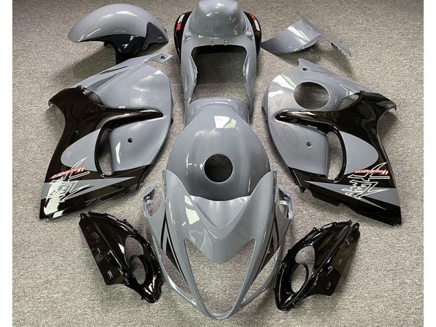 2008-2019 Nardo Grey & Black Suzuki GSXR 1300 Motorcycle Fairings 2008-2019 Nardo Grey & Black Suzuki GSXR 1300 Motorcycle Fairings