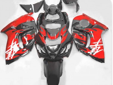 2008-2019 Red and Grey Suzuki GSXR 1300 Motorcycle Fairings