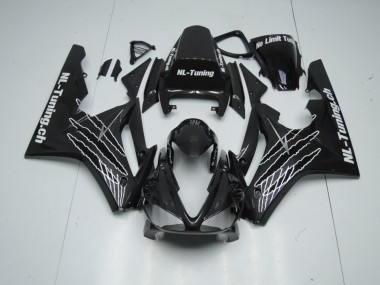 2009-2012 Black Gloss ( Custom ) Triumph Daytona 675 Motorcycle Fairings