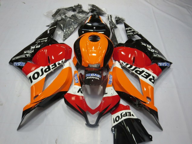 2009-2012 Black Repsol Honda CBR600RR Motorcycle Fairings 2009-2012 Black Repsol Honda CBR600RR Motorcycle Fairings