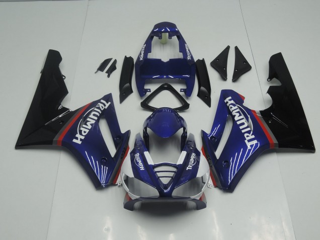 2009-2012 Blue and Red Gloss Triumph Daytona 675 Motorcycle Fairings 2009-2012 Blue and Red Gloss Triumph Daytona 675 Motorcycle Fairings