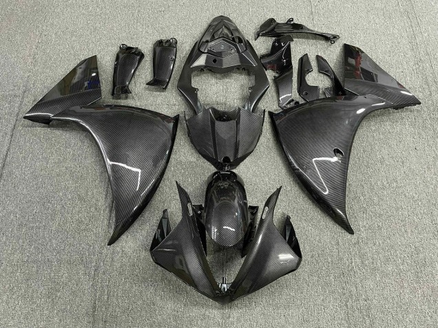 2009-2012 Carbon Fiber Style Yamaha R1 Motorcycle Fairings