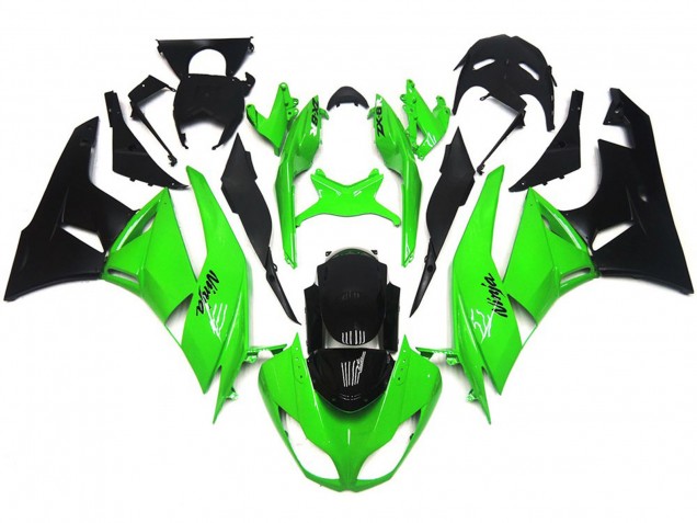 2009-2012 Deep Gloss Green Sharp Kawasaki ZX6R Motorcycle Fairings 2009-2012 Deep Gloss Green Sharp Kawasaki ZX6R Motorcycle Fairings