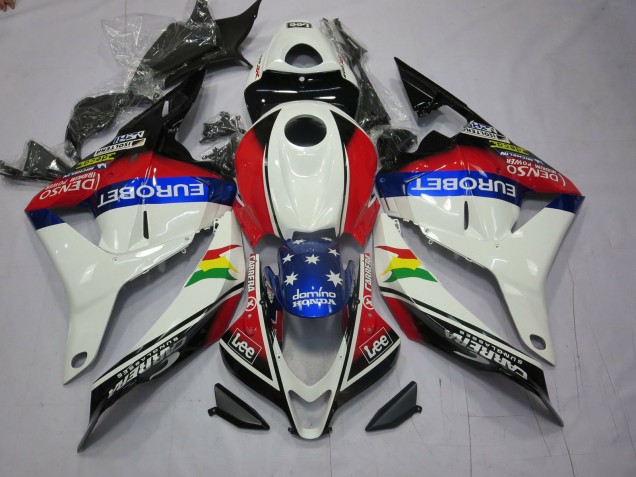 2009-2012 EuroBet Honda CBR600RR Motorcycle Fairings 2009-2012 EuroBet Honda CBR600RR Motorcycle Fairings