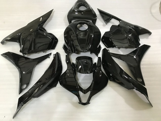 2009-2012 Gloss Black Honda CBR600RR Motorcycle Fairings 2009-2012 Gloss Black Honda CBR600RR Motorcycle Fairings