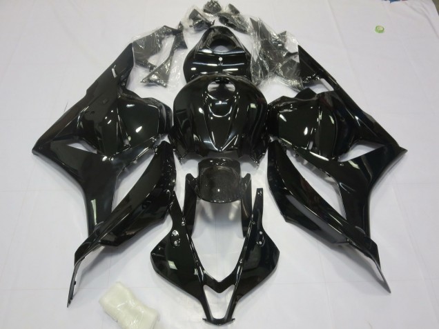 2009-2012 Gloss Black OEM Style Honda CBR600RR Motorcycle Fairings