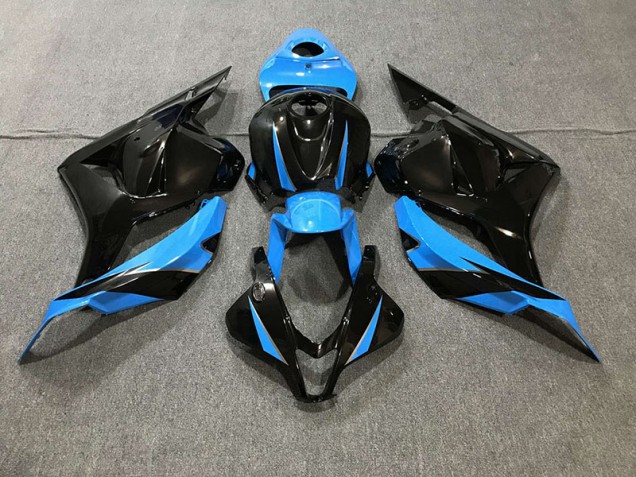 2009-2012 Gloss Black & Sky Blue Honda CBR600RR Motorcycle Fairings 2009-2012 Gloss Black & Sky Blue Honda CBR600RR Motorcycle Fairings