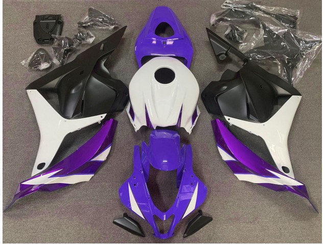 2009-2012 Gloss Purple White and Violet Honda CBR600RR Motorcycle Fairings 2009-2012 Gloss Purple White and Violet Honda CBR600RR Motorcycle Fairings