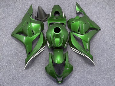 2009-2012 Metallic Green Honda CBR600RR Motorcycle Fairings