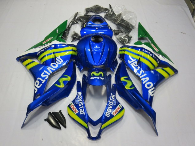 2009-2012 Movistar Honda CBR600RR Motorcycle Fairings 2009-2012 Movistar Honda CBR600RR Motorcycle Fairings