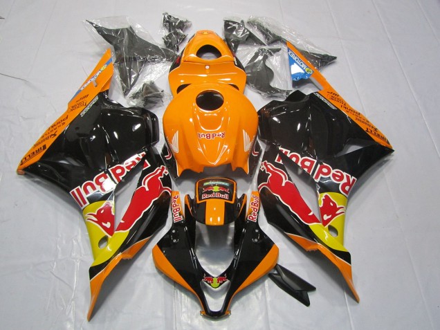 2009-2012 Orange Red Bull Honda CBR600RR Motorcycle Fairings 2009-2012 Orange Red Bull Honda CBR600RR Motorcycle Fairings