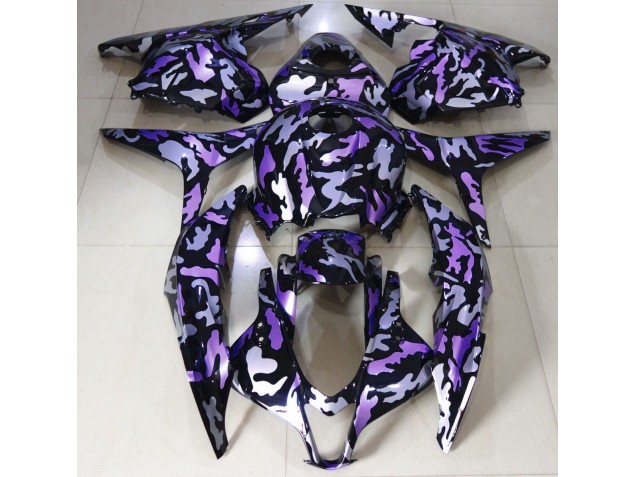 2009-2012 Purple Snow Camo Honda CBR600RR Motorcycle Fairings 2009-2012 Purple Snow Camo Honda CBR600RR Motorcycle Fairings
