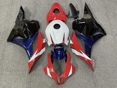 2009-2012 Red and White Honda CBR600RR Motorcycle Fairings