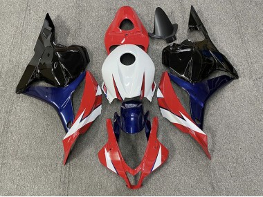 2009-2012 Red and White Honda CBR600RR Motorcycle Fairings