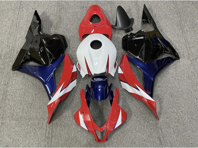 2009-2012 Red and White Honda CBR600RR Motorcycle Fairings