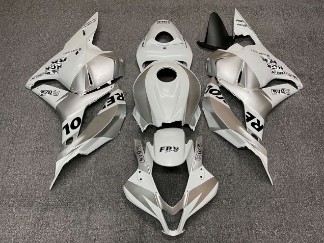 2009-2012 Silver Repsol Honda CBR600RR Motorcycle Fairings 2009-2012 Silver Repsol Honda CBR600RR Motorcycle Fairings