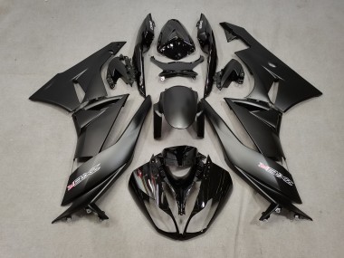 2009-2012 Special Black Kawasaki ZX6R Motorcycle Fairings
