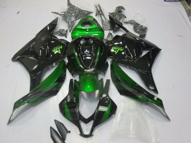 2009-2012 Special Green Gloss Black Honda CBR600RR Motorcycle Fairings 2009-2012 Special Green Gloss Black Honda CBR600RR Motorcycle Fairings