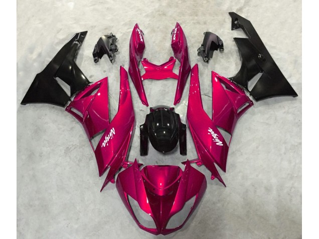 2009-2012 Vibrant Red Gloss Kawasaki ZX6R Motorcycle Fairings 2009-2012 Vibrant Red Gloss Kawasaki ZX6R Motorcycle Fairings