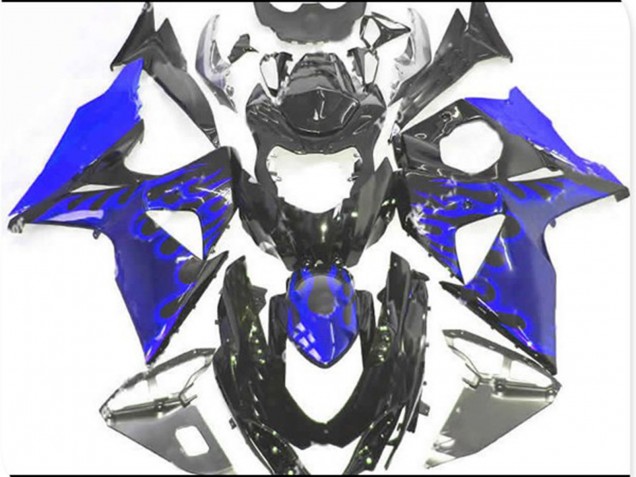 2009-2016 Blue Flame Suzuki GSXR 1000 Motorcycle Fairings 2009-2016 Blue Flame Suzuki GSXR 1000 Motorcycle Fairings