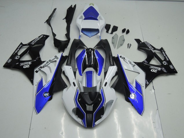 2009-2018 Blue and White BMW S1000RR Motorcycle Fairings 2009-2018 Blue and White BMW S1000RR Motorcycle Fairings