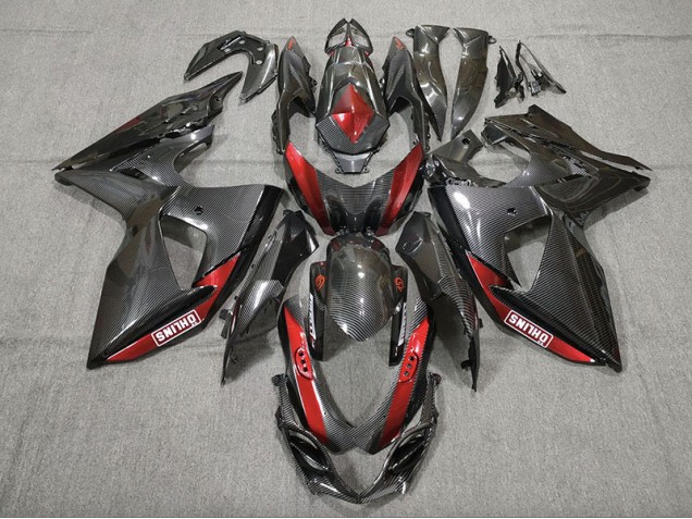 2009-2016 Carbon Fiber Red Suzuki GSXR 1000 Motorcycle Fairings 2009-2016 Carbon Fiber Red Suzuki GSXR 1000 Motorcycle Fairings