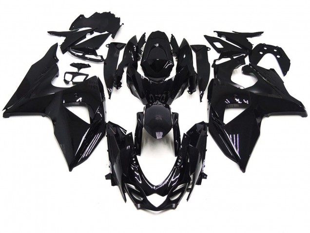 2009-2016 Full Gloss Black Style Suzuki GSXR 1000 Motorcycle Fairings 2009-2016 Full Gloss Black Style Suzuki GSXR 1000 Motorcycle Fairings
