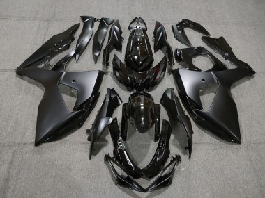 2009-2016 Gloss and Matte Black Style Suzuki GSXR 1000 Motorcycle Fairings