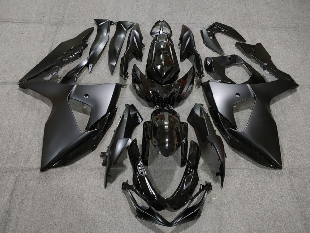 2009-2016 Gloss and Matte Black Style Suzuki GSXR 1000 Motorcycle Fairings 2009-2016 Gloss and Matte Black Style Suzuki GSXR 1000 Motorcycle Fairings