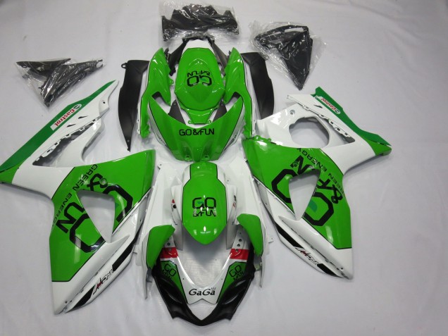 2009-2016 Green Go Fun Suzuki GSXR 1000 Motorcycle Fairings 2009-2016 Green Go Fun Suzuki GSXR 1000 Motorcycle Fairings