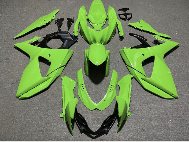 2009-2016 High Gloss Green Suzuki GSXR 1000 Motorcycle Fairings 2009-2016 High Gloss Green Suzuki GSXR 1000 Motorcycle Fairings