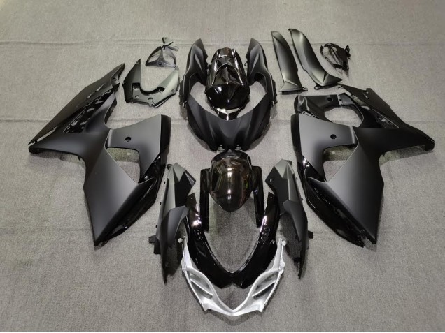 2009-2016 Plain Matte and Gloss Black Suzuki GSXR 1000 Motorcycle Fairings 2009-2016 Plain Matte and Gloss Black Suzuki GSXR 1000 Motorcycle Fairings