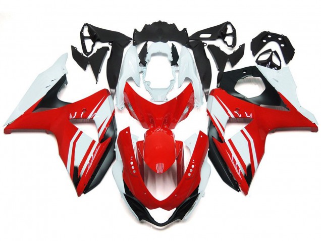 2009-2016 Red Gloss with Black Style Suzuki GSXR 1000 Motorcycle Fairings 2009-2016 Red Gloss with Black Style Suzuki GSXR 1000 Motorcycle Fairings