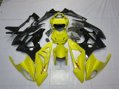 2009-2018 Yellow and Black BMW S1000RR Motorcycle Fairings