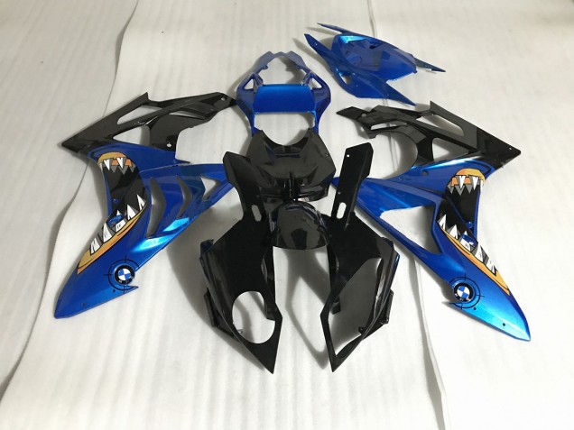 2009-2018 Blue Shark BMW S1000RR Motorcycle Fairings 2009-2018 Blue Shark BMW S1000RR Motorcycle Fairings