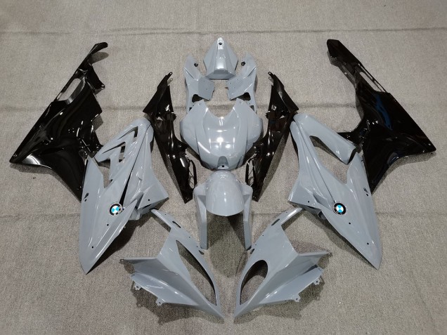 2009-2018 Cement Grey and Black BMW S1000RR Motorcycle Fairings 2009-2018 Cement Grey and Black BMW S1000RR Motorcycle Fairings