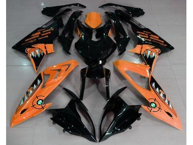 2009-2018 Gloss Orange Shark BMW S1000RR Motorcycle Fairings