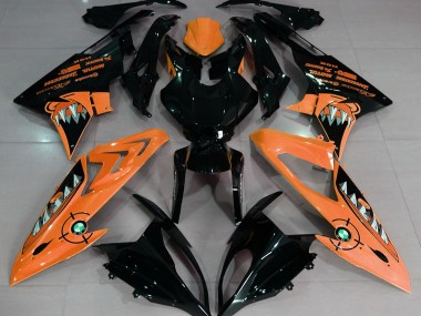 2009-2018 Gloss Orange Shark BMW S1000RR Motorcycle Fairings
