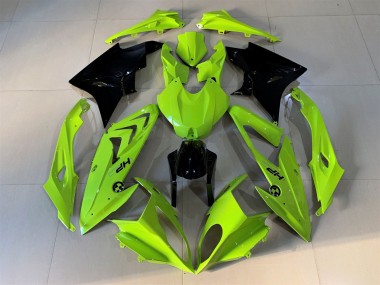 2009-2018 High Viz Yellow HP BMW S1000RR Motorcycle Fairings
