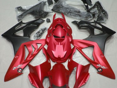 2009-2018 Matte Bright Red BMW S1000RR Motorcycle Fairings