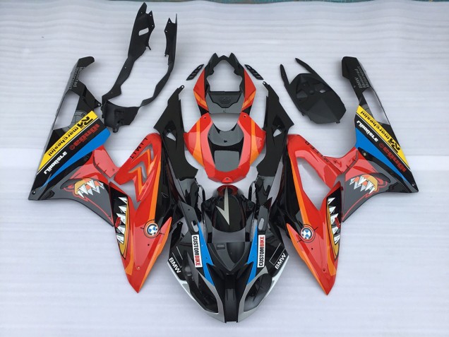 2009-2018 Red Shark Gloss BMW S1000RR Motorcycle Fairings 2009-2018 Red Shark Gloss BMW S1000RR Motorcycle Fairings