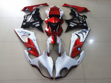 2009-2018 Vibrant Red and Black BMW S1000RR Motorcycle Fairings