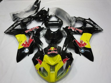 2009-2018 Yellow Black Red Bull BMW S1000RR Motorcycle Fairings