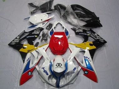 2009-2018 Yellow HP BMW S1000RR Motorcycle Fairings