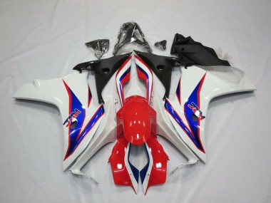 2011-2012 Blue White Red Honda CBR600F Motorcycle Fairings