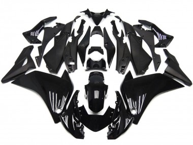 2011-2013 Gloss Black Red R Honda CBR250RR Motorcycle Fairings